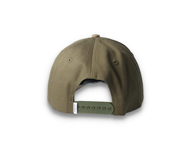 Baseball Cap Suede II Olive Night/Turtle Green - LOKK