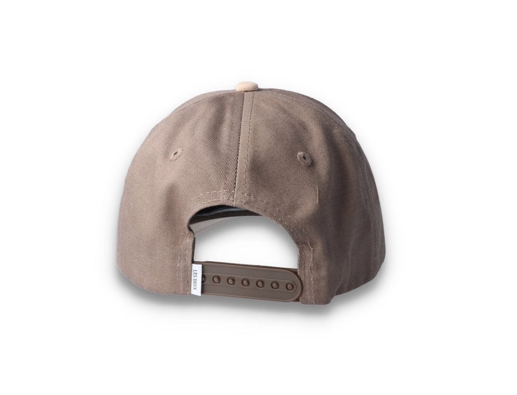 Baseball Cap Suede II Caribou Brown/Oyster Grey - LOKK
