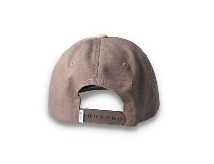 Baseball Cap Suede II Caribou Brown/Oyster Grey - LOKK