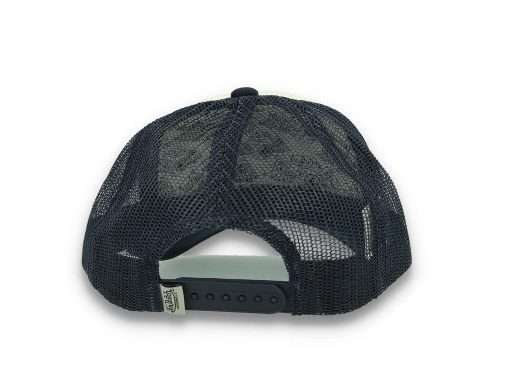Von Dutch Trucker Cap Baker White/Navy - LOKK
