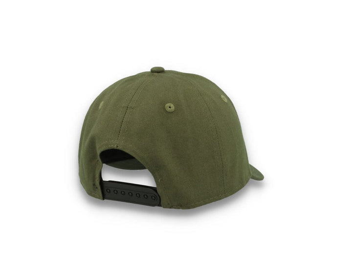 9FIFTY Retro Crown Ventile Olive Green - LOKK