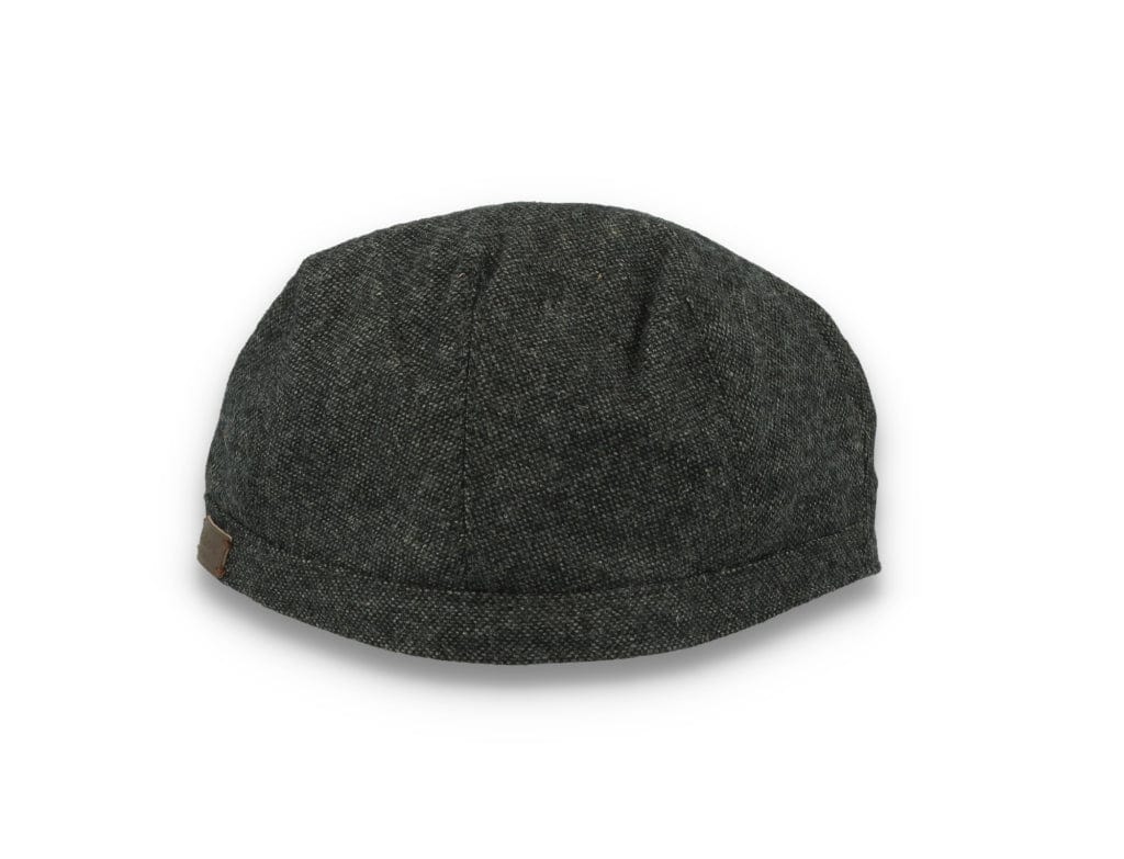 Barbour Barlow Flat Cap Dark Grey - LOKK