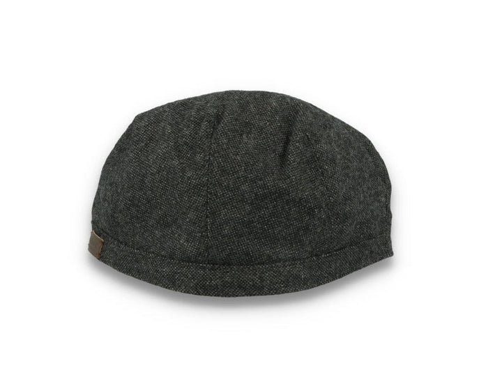 Barbour Barlow Flat Cap Dark Grey - LOKK