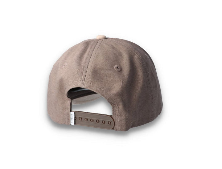 Baseball Cap Suede II Caribou Brown/Oyster Grey - LOKK