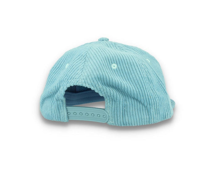 Free & Easy Don't Trip Fat Corduroy Snapback Cap Blue - LOKK