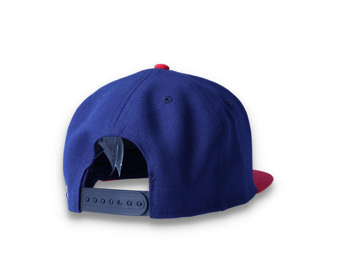 Snapback Cap Hometown Heroes Basketball Peacoat/Puma Red - LOKK