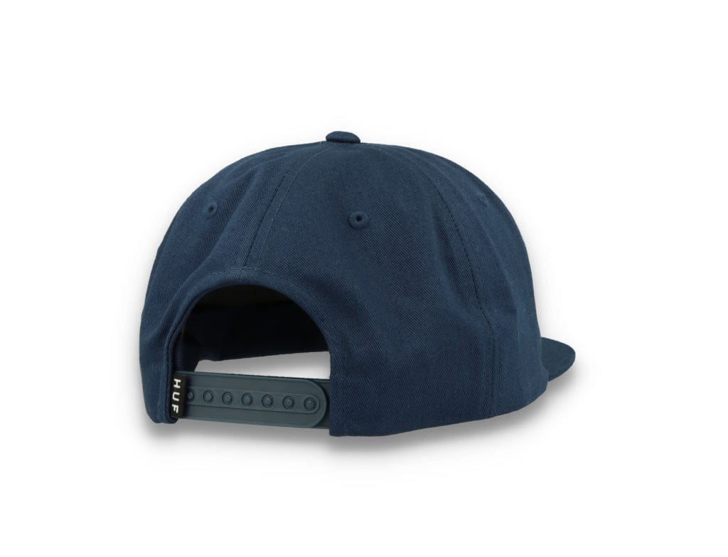 Cap Snapback Essential Unstructured Box Indigo Blue - LOKK