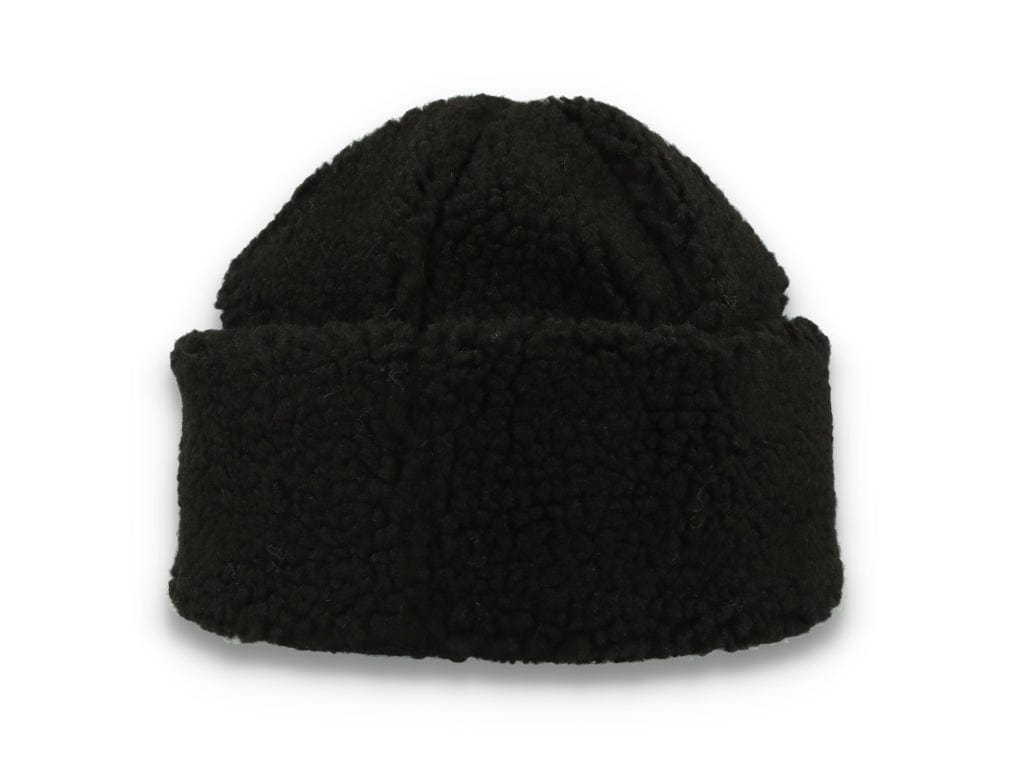 Beanie Fur Ball Black Smoke - LOKK