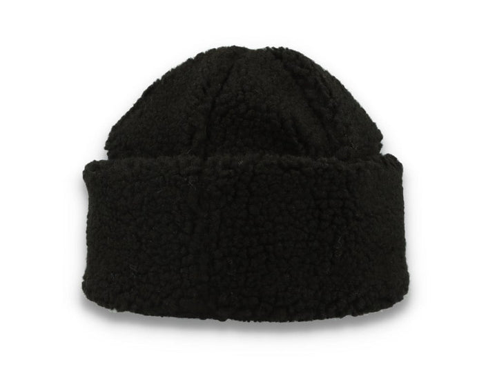 Beanie Fur Ball Black Smoke - LOKK