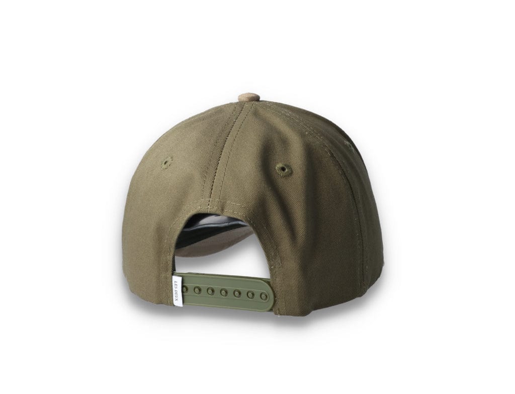 Baseball Cap Suede II Olive Night/Turtle Green - LOKK