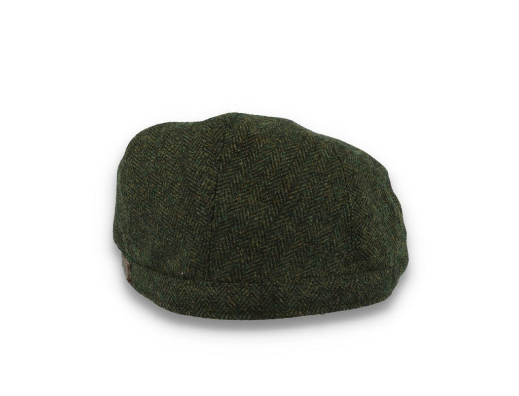 Barbour Barlow Flat Cap Olive - LOKK