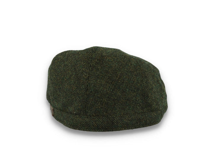 Barbour Barlow Flat Cap Olive - LOKK