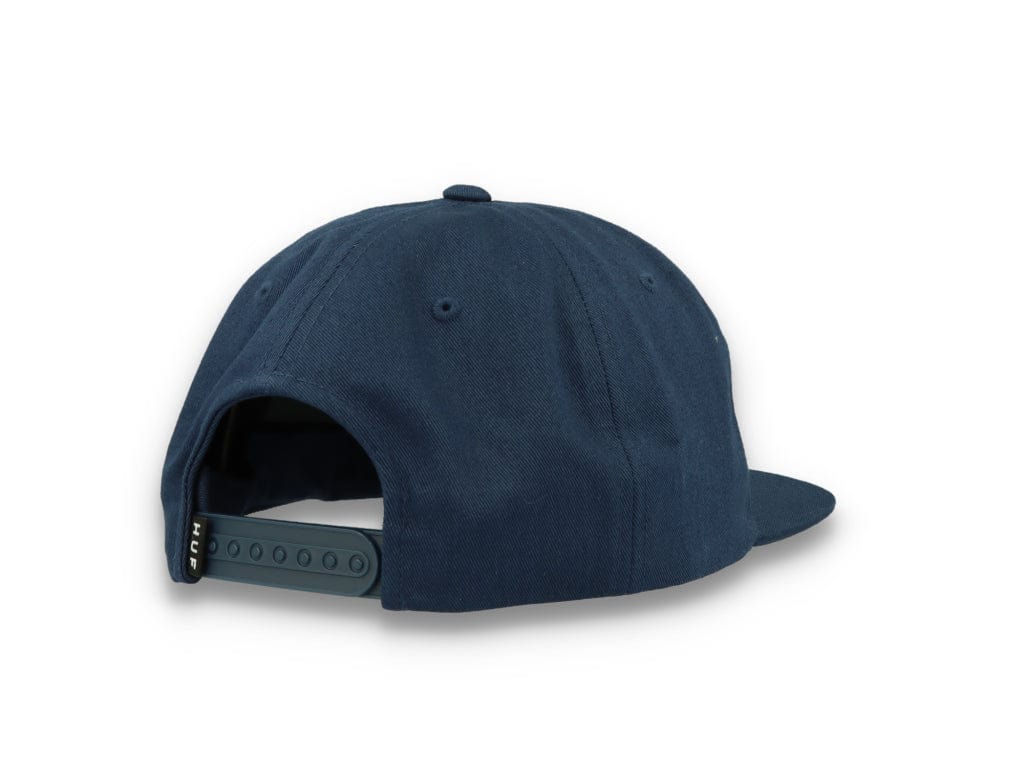 Cap Snapback Essential Unstructured Box Indigo Blue - LOKK