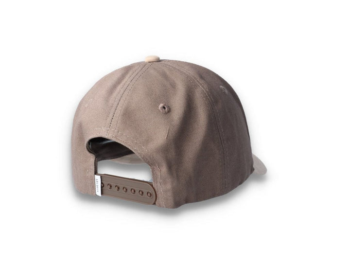 Baseball Cap Suede II Caribou Brown/Oyster Grey - LOKK