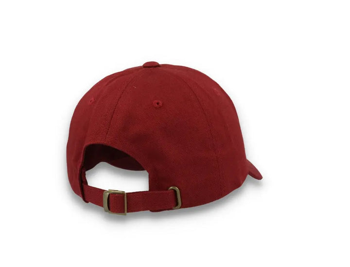 Maroon Dad Cap Low Profile Cotton Twill - Yupoong 6245CM - LOKK