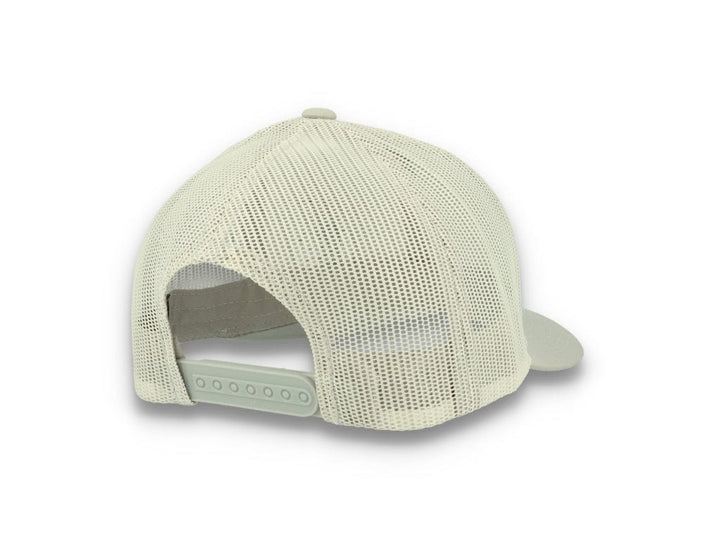 Silver Grey Trucker Cap Retro - Yupoong 6606 - LOKK