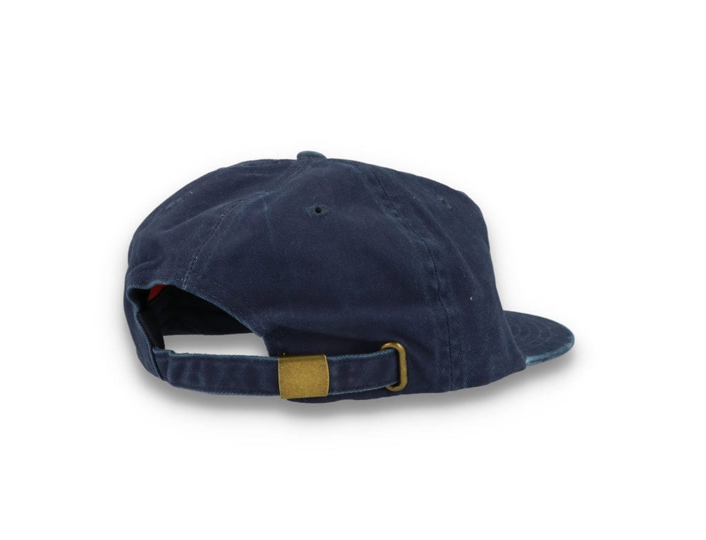 Free & Easy Don't Trip Strapback Hat Washed Navy - LOKK