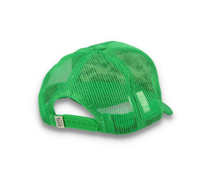 Von Dutch Trucker Cap Tampa Foam Green/Green - LOKK