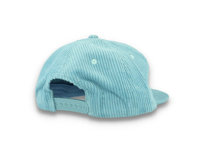 Free & Easy Don't Trip Fat Corduroy Snapback Cap Blue - LOKK