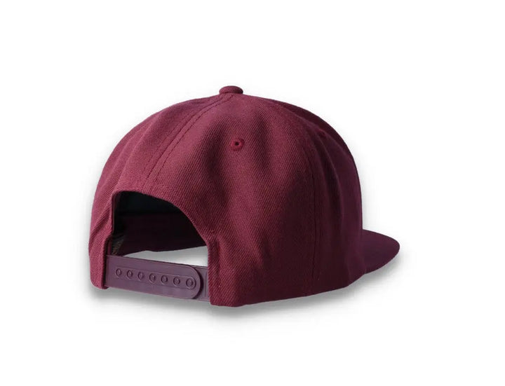 Maroon Snapback Cap - Yupoong 6089M - LOKK
