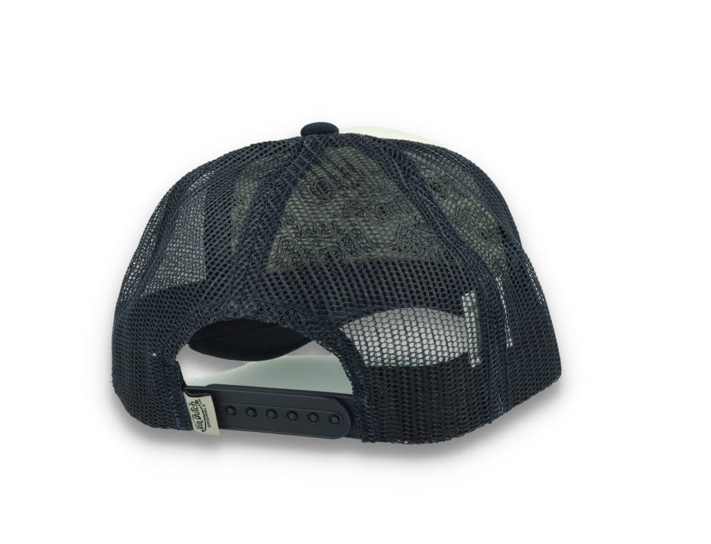 Von Dutch Trucker Cap Baker White/Navy - LOKK