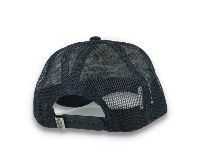 Von Dutch Trucker Cap Baker White/Navy - LOKK
