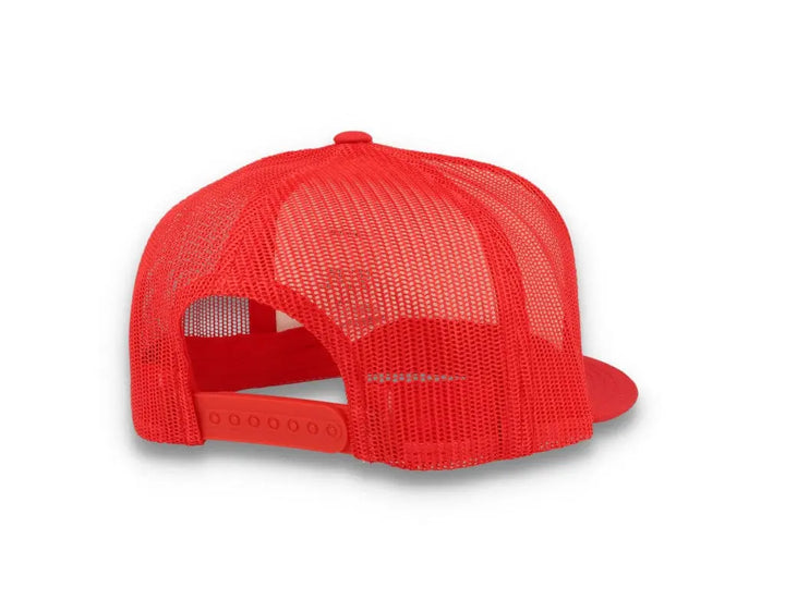 Classic Trucker Cap Red/White/Red - Yupoong 6006 - LOKK