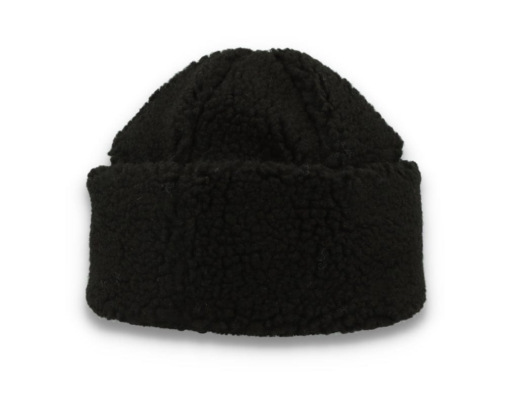 Beanie Fur Ball Black Smoke - LOKK