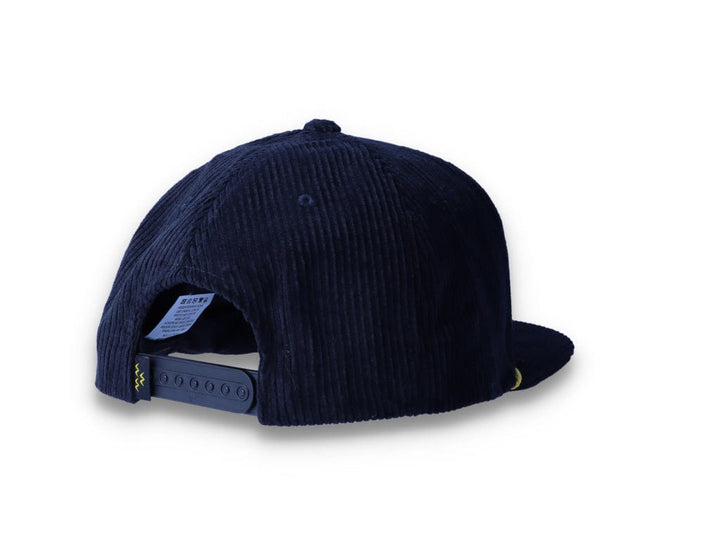 Snapback Cap Black Weekend Warrior Corduroy - LOKK