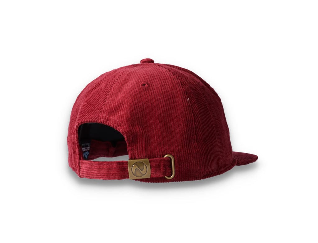 Playdude Trip Advisor Cord Cap Burgundy - LOKK