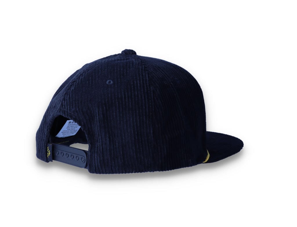 Snapback Cap Black Weekend Warrior Corduroy - LOKK