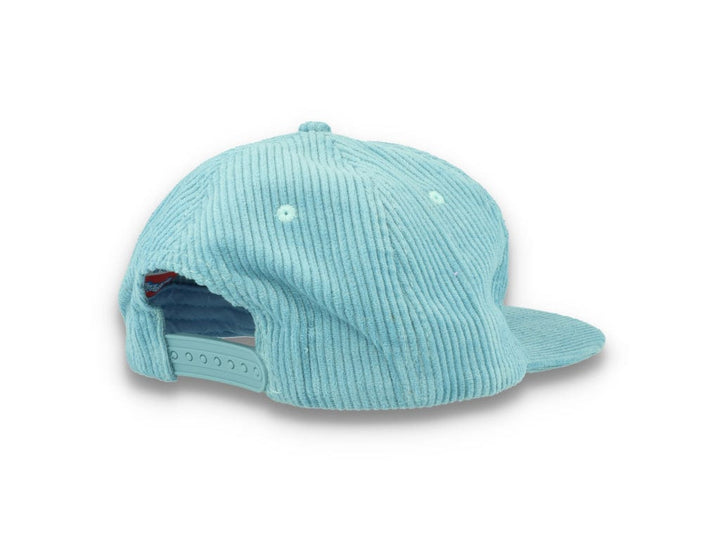 Free & Easy Don't Trip Fat Corduroy Snapback Cap Blue - LOKK