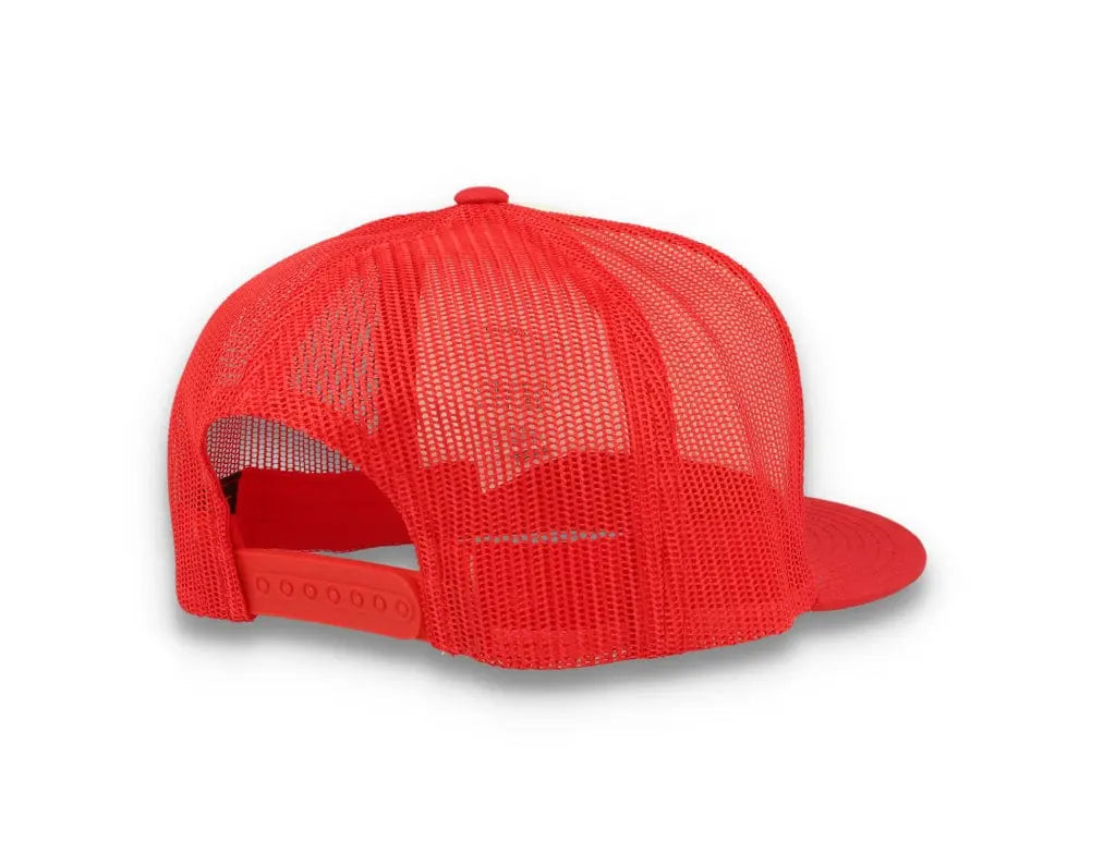 Classic Trucker Cap Red/White/Red - Yupoong 6006 - LOKK