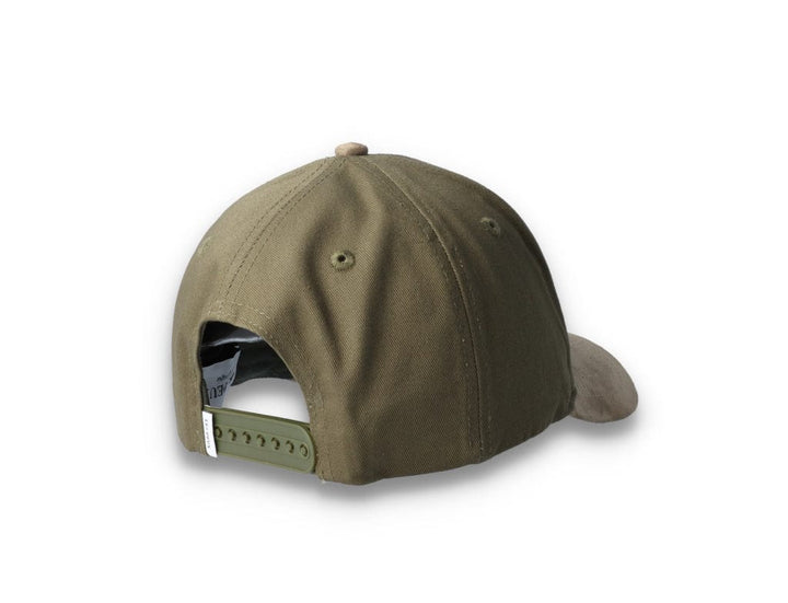 Baseball Cap Suede II Olive Night/Turtle Green - LOKK