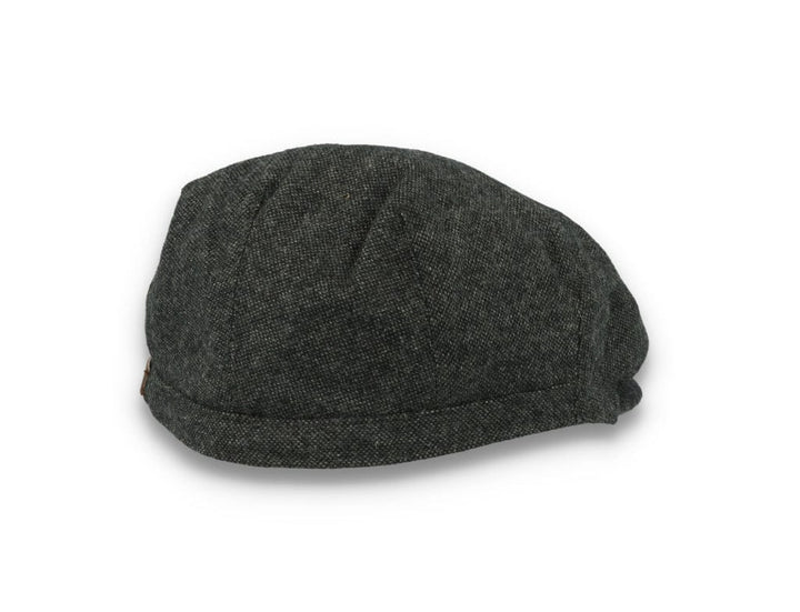 Barbour Barlow Flat Cap Dark Grey - LOKK