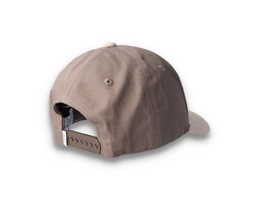 Baseball Cap Suede II Caribou Brown/Oyster Grey - LOKK