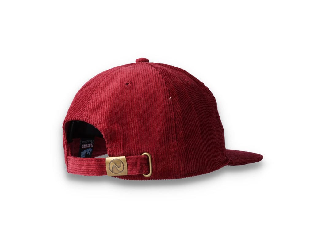 Playdude Trip Advisor Cord Cap Burgundy - LOKK