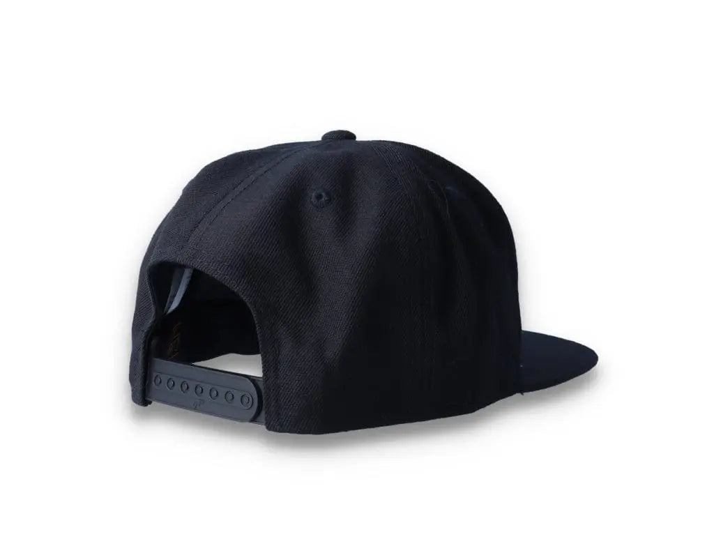 Black Snapback Cap - Yupoong 6089M - LOKK