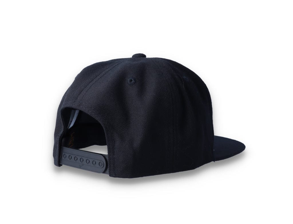 Kids Black/Black Snapback Cap - Yupoong 6089M - LOKK