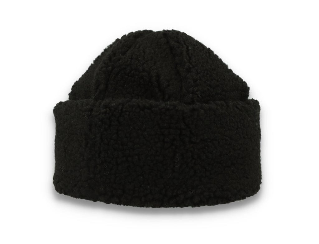 Beanie Fur Ball Black Smoke - LOKK