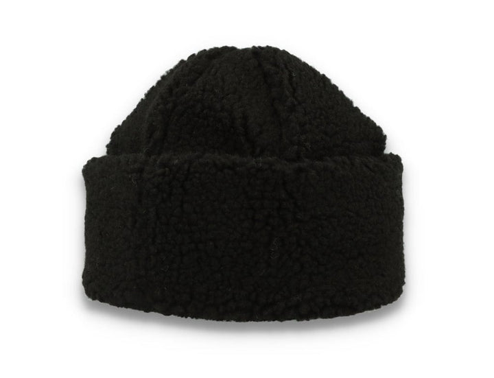 Beanie Fur Ball Black Smoke - LOKK