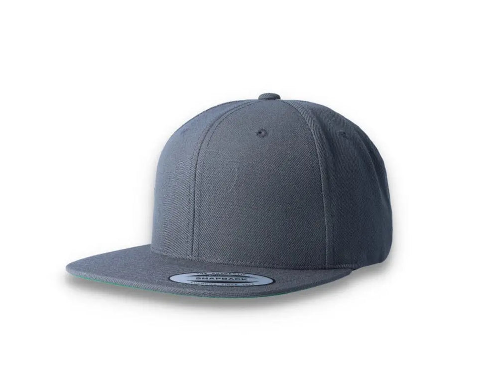 Dark Grey Snapback Cap 6089M - Yupoong - LOKK