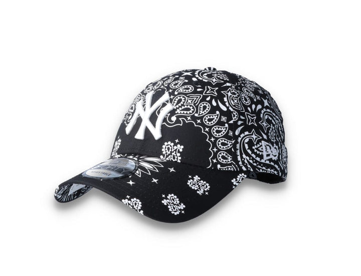 Cap NY Yankees Black Paisley Print 9FORTY - LOKK
