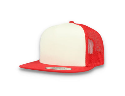 Classic Trucker Cap Red/White/Red - Yupoong 6006