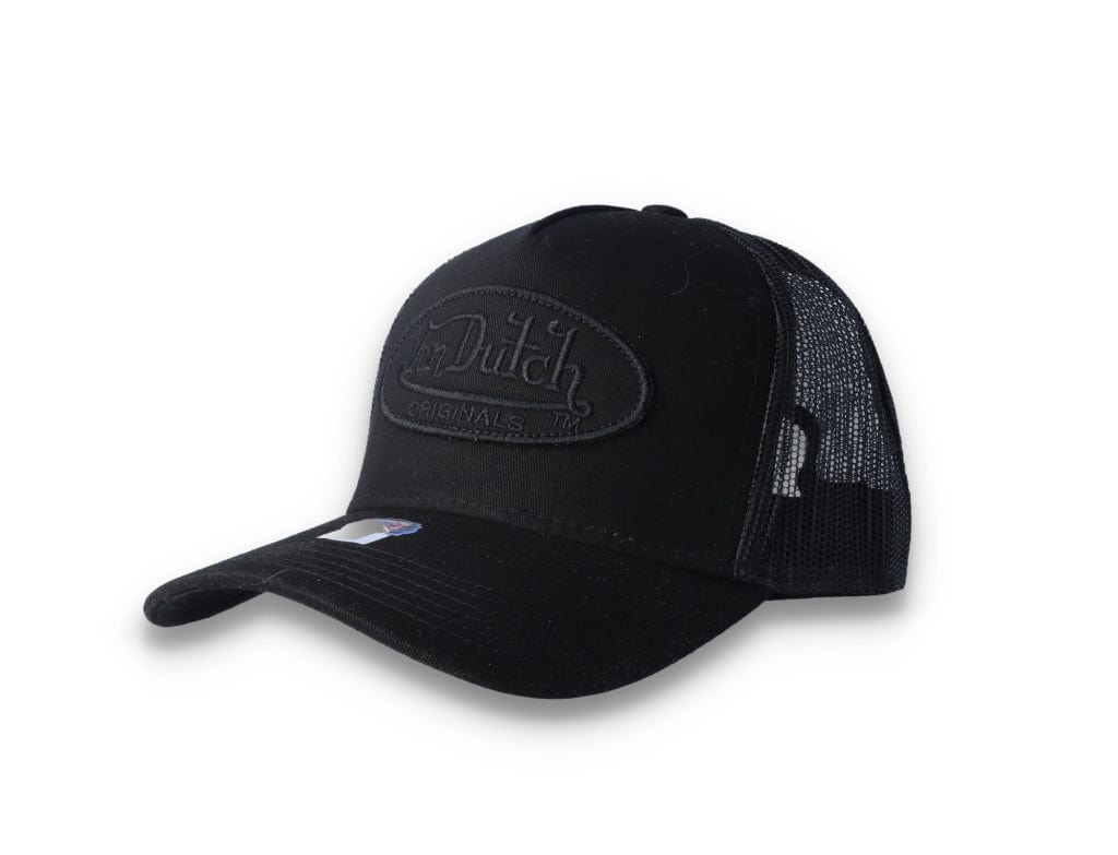 Von Dutch Trucker Cap Boston Black/Black - LOKK