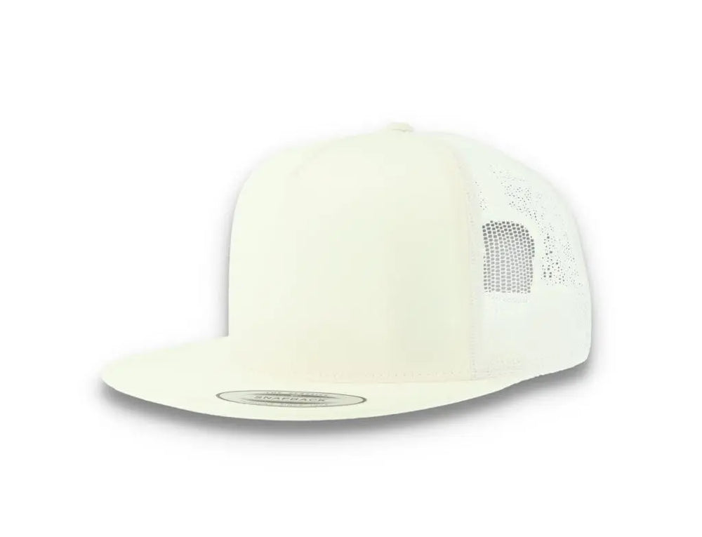 Classic Trucker Cap White/White - Yupoong 6006 - LOKK