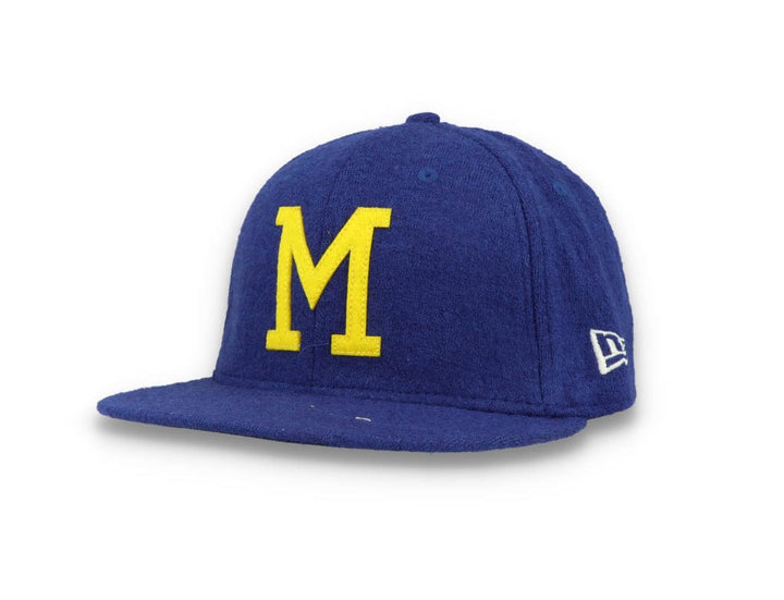 59FIFTY Wool Milwaukee Brewers Blue/Yellow - LOKK