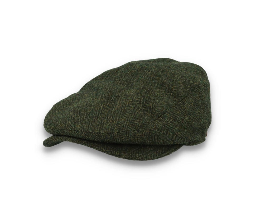 Barbour Barlow Flat Cap Olive - LOKK