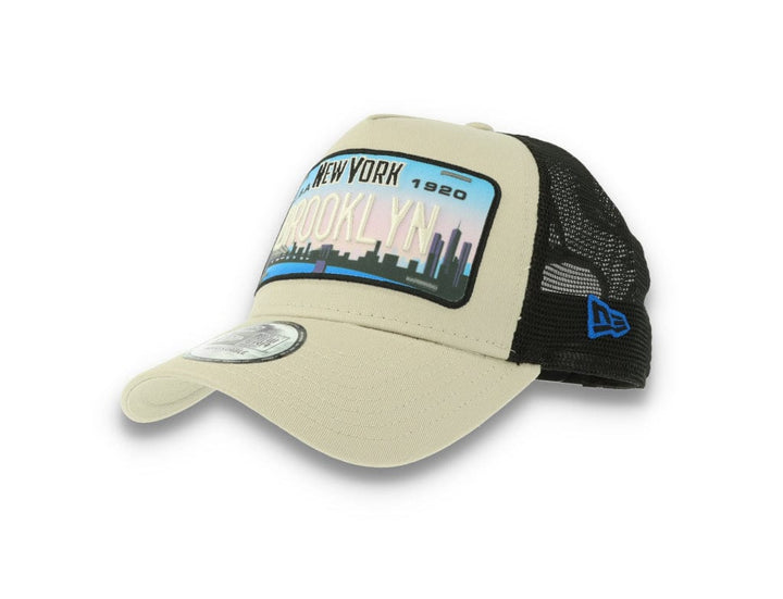 License Plate Trucker New Era  Stone - LOKK