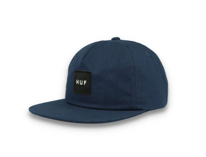 Cap Snapback Essential Unstructured Box Indigo Blue - LOKK
